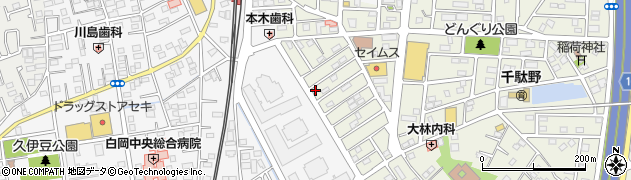 埼玉県白岡市千駄野1117-5周辺の地図
