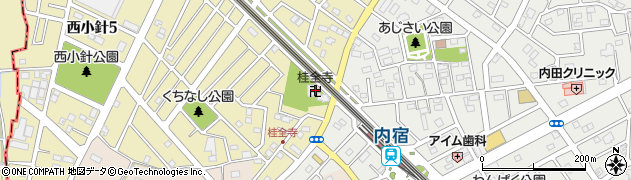 桂全寺周辺の地図