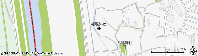 千葉県野田市岡田350周辺の地図
