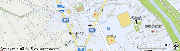 株式会社細川商店　飯島営業所周辺の地図