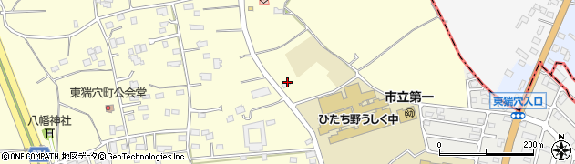 茨城県牛久市東猯穴町1319周辺の地図