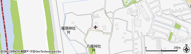 千葉県野田市岡田335周辺の地図