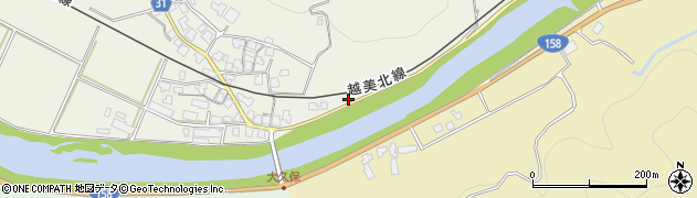 福井県福井市大久保町16周辺の地図
