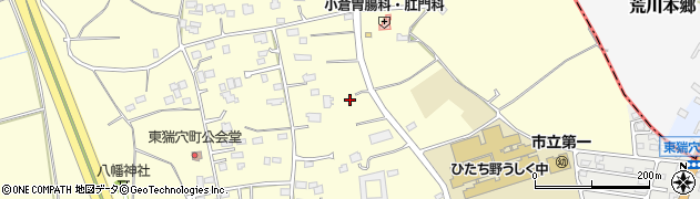 茨城県牛久市東猯穴町1270周辺の地図