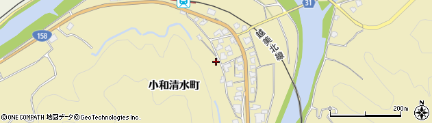 福井県福井市小和清水町周辺の地図