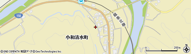 福井県福井市小和清水町周辺の地図