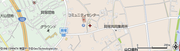 埼玉県蓮田市貝塚895周辺の地図