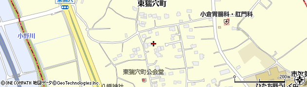 茨城県牛久市東猯穴町1130周辺の地図