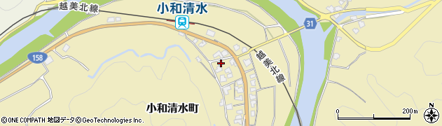福井県福井市小和清水町13周辺の地図