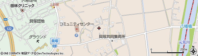 埼玉県蓮田市貝塚906周辺の地図