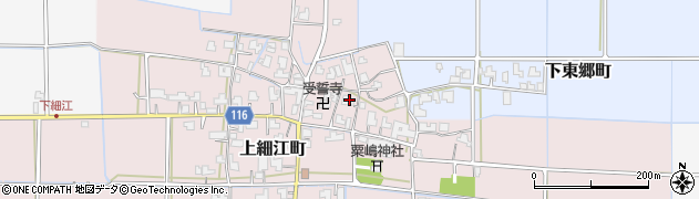 福井県福井市上細江町25周辺の地図