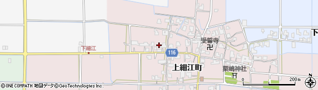福井県福井市上細江町17周辺の地図