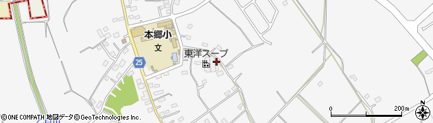 茨城県稲敷郡阿見町荒川本郷1477周辺の地図