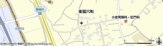 茨城県牛久市東猯穴町660周辺の地図
