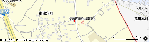 茨城県牛久市東猯穴町1113周辺の地図