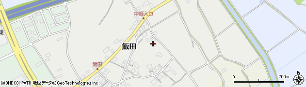 茨城県つくば市飯田276周辺の地図