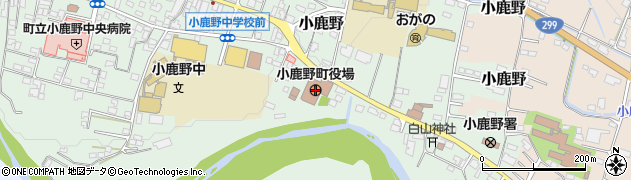 埼玉県小鹿野町（秩父郡）周辺の地図