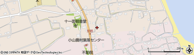 茨城県鹿嶋市荒野35周辺の地図
