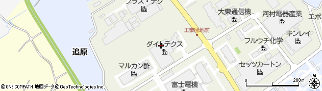 茨城県稲敷郡阿見町香澄の里周辺の地図