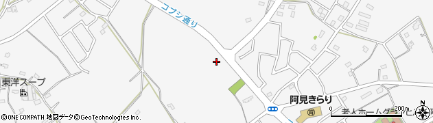 茨城県阿見町（稲敷郡）荒川本郷周辺の地図