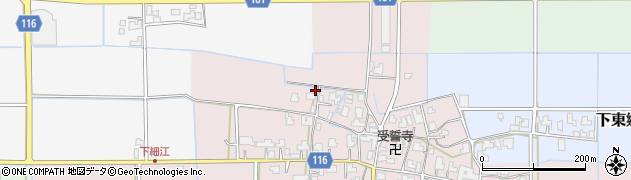 福井県福井市上細江町19周辺の地図