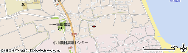 茨城県鹿嶋市荒野19周辺の地図