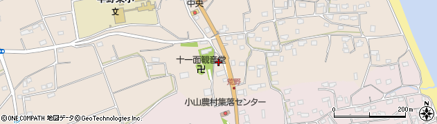 茨城県鹿嶋市荒野55周辺の地図