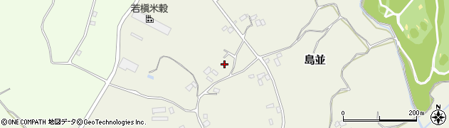 茨城県行方市島並734周辺の地図