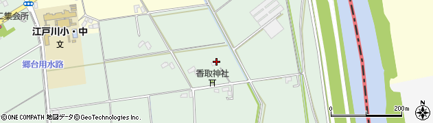 埼玉県春日部市下吉妻287周辺の地図