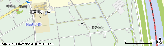 埼玉県春日部市下吉妻208周辺の地図