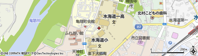 茨城県常総市水海道亀岡町2530周辺の地図