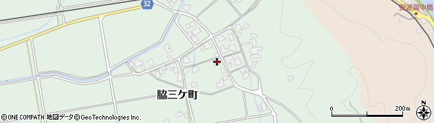 福井県福井市脇三ケ町24周辺の地図