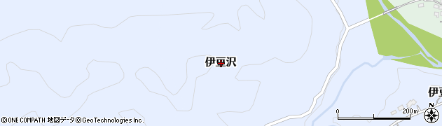 埼玉県秩父郡小鹿野町伊豆沢周辺の地図