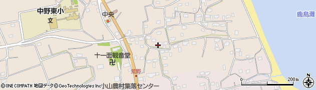 茨城県鹿嶋市荒野69周辺の地図