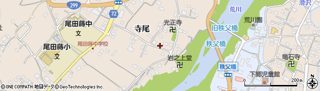 埼玉県秩父市寺尾2110周辺の地図
