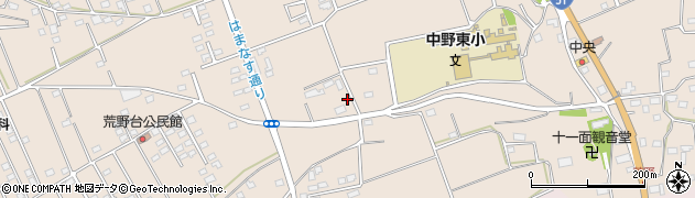 茨城県鹿嶋市荒野1281周辺の地図