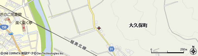 福井県福井市大久保町4周辺の地図