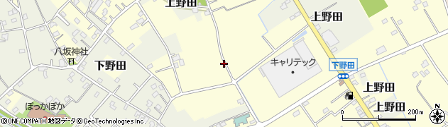 埼玉県白岡市下野田周辺の地図