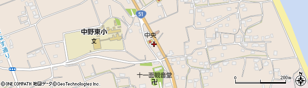 茨城県鹿嶋市荒野95周辺の地図