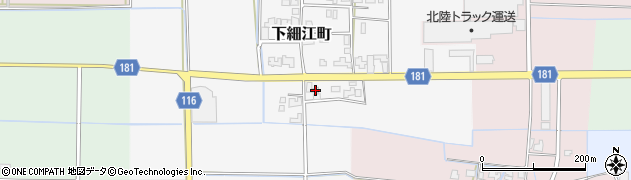福井県福井市下細江町9周辺の地図