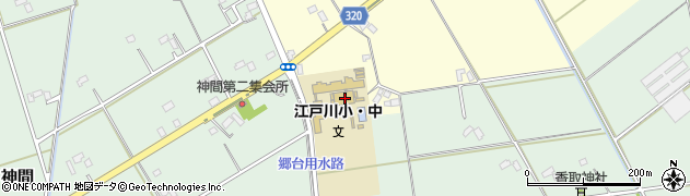 埼玉県春日部市上吉妻1周辺の地図