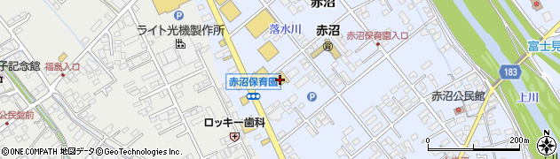 回転すしスシロー諏訪店周辺の地図
