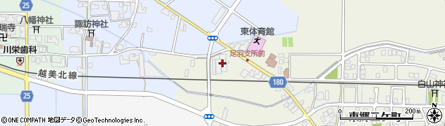 東京リボン株式会社　福井商品センター周辺の地図