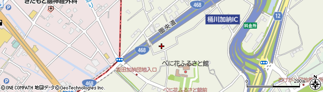 埼玉県桶川市加納518周辺の地図