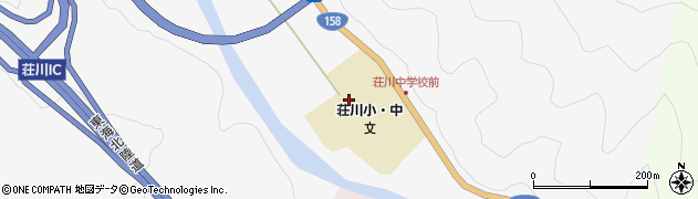 高山市立荘川中学校周辺の地図