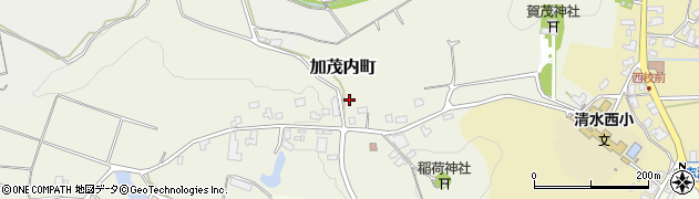 福井県福井市加茂内町周辺の地図