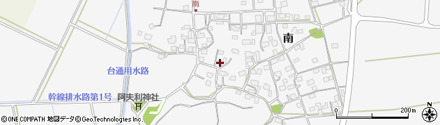 茨城県つくばみらい市南917周辺の地図
