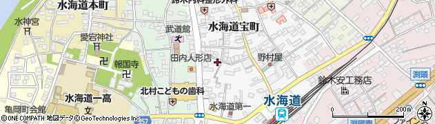 カラオケ bee Happy 水海道店周辺の地図
