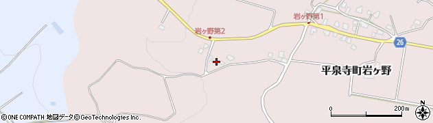 福井県勝山市平泉寺町岩ヶ野12周辺の地図