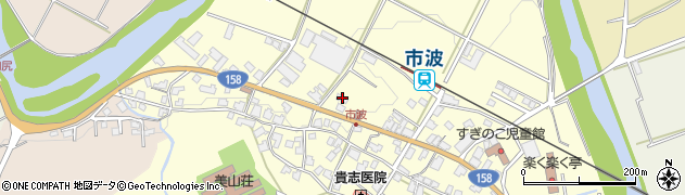 福井県福井市市波町14周辺の地図